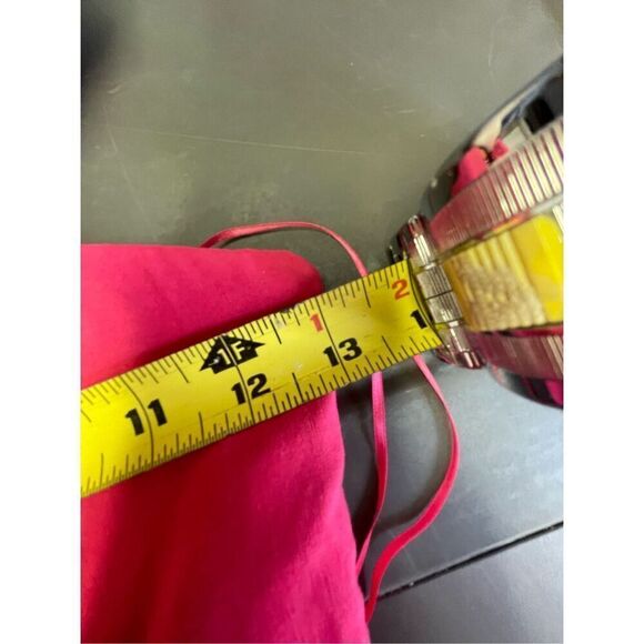 Anthropologie NWOT Pink Column One Shoulder Linen Dress Size XXS - Picture 10 of 12